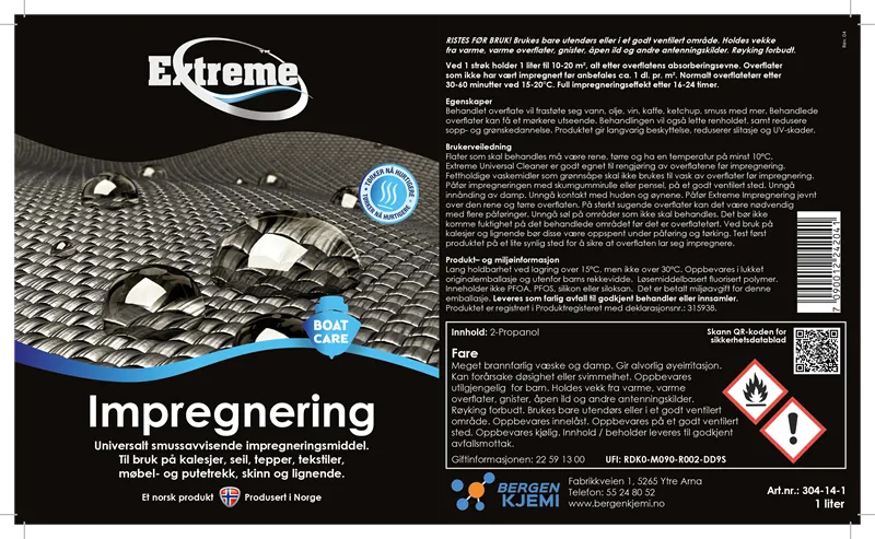 Oppdatering av Extreme produkter