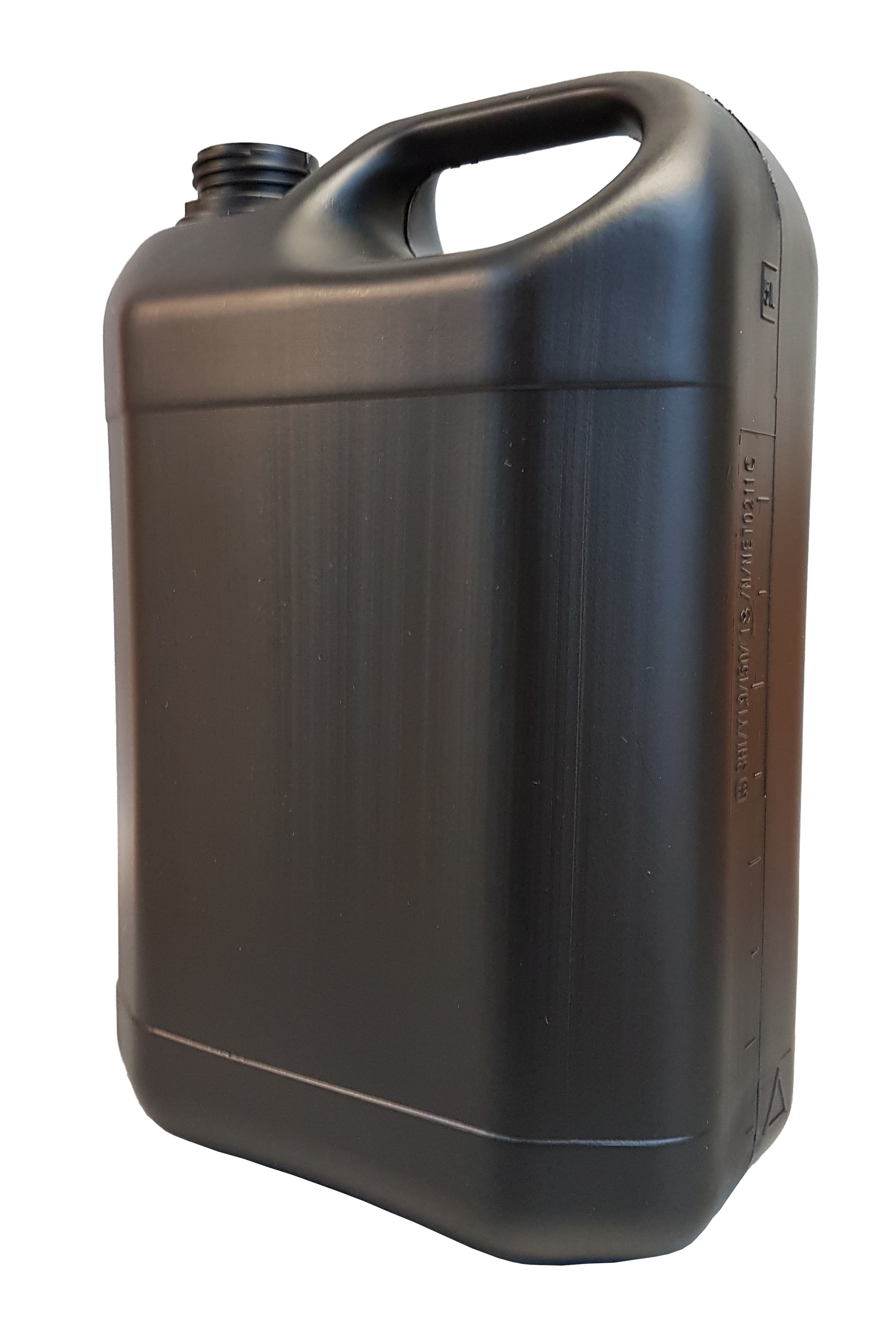 5 liter kanne Euro HDPE Sort 40mm 160g Taktil UN