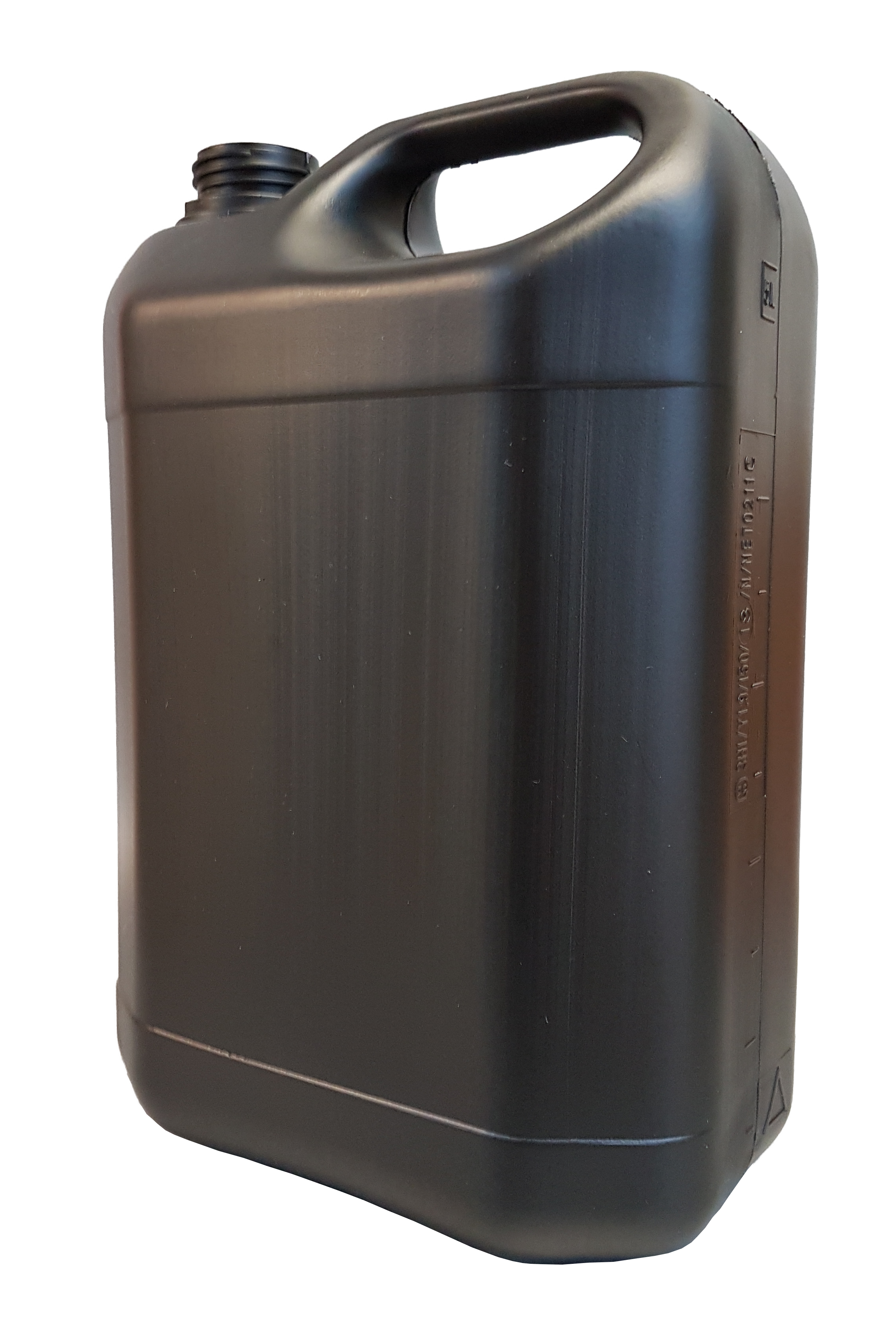5 liter kanne Euro HDPE Sort 40mm 160g Taktil UN