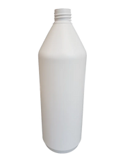 1 liter flaske HDPE Hvit 28mm 49g Taktil UN