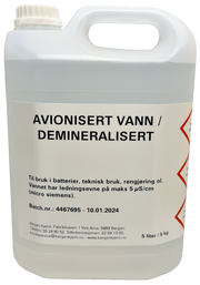 Avionisert vann 5 liter