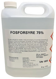 Fosforsyre 75% 5 liter