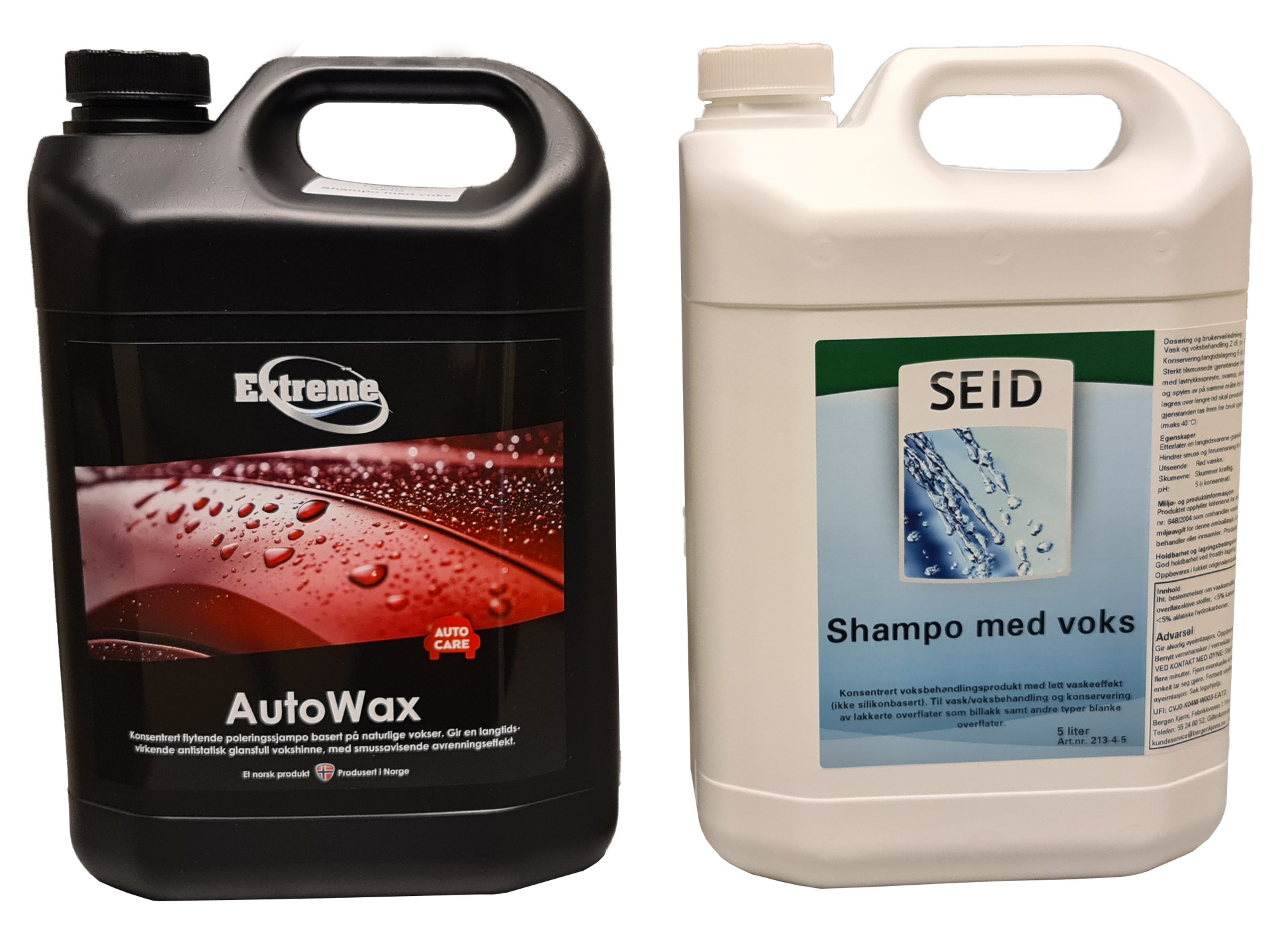 Gammel og ny 5 liter