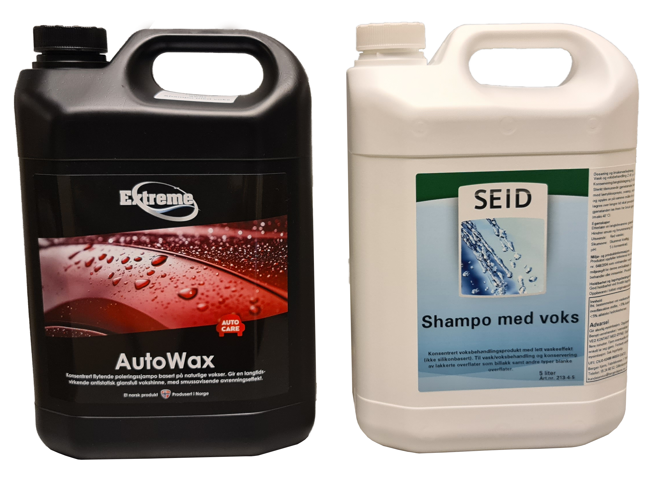 Gammel og ny 5 liter