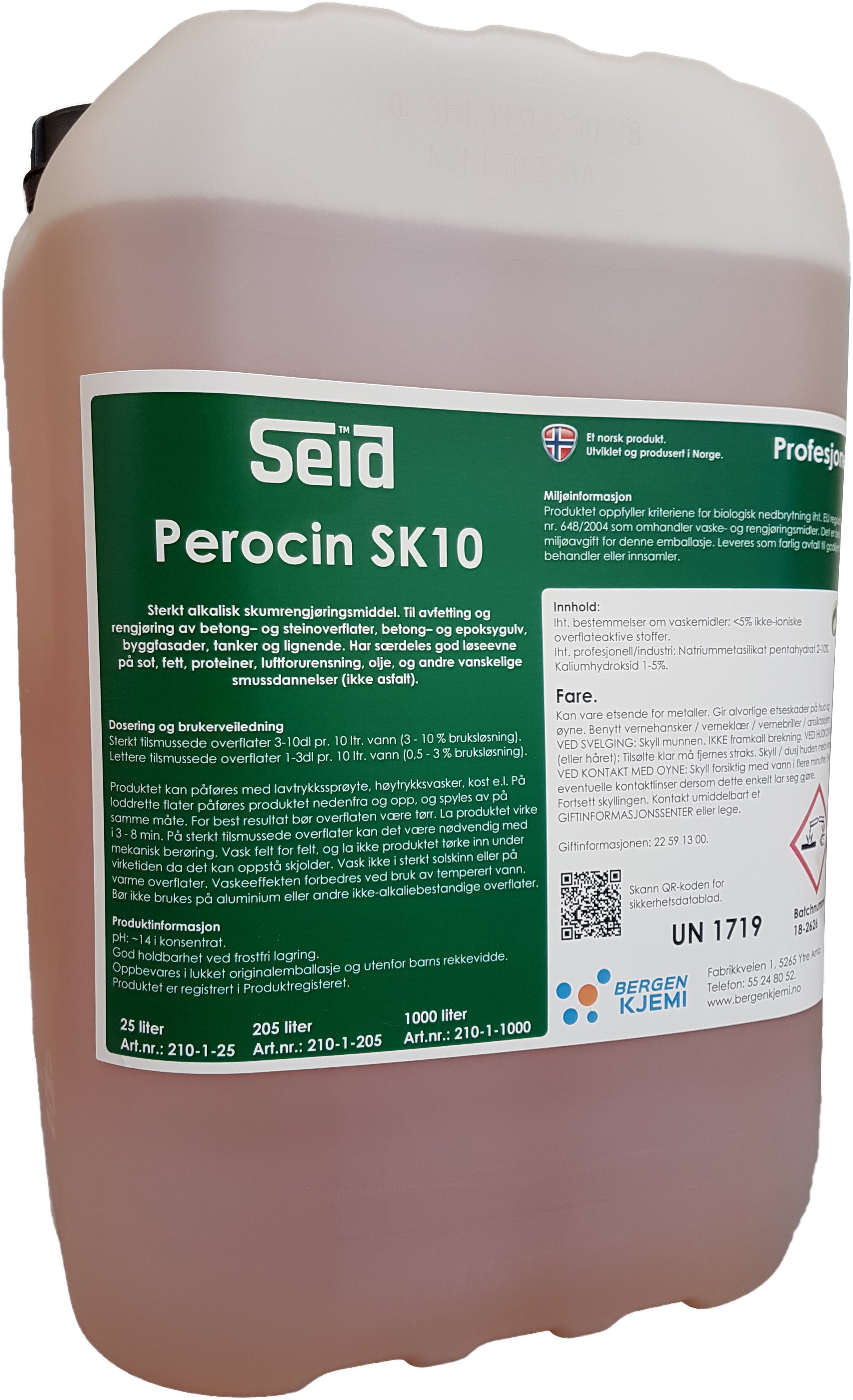 Perocin SK10. 25 liter