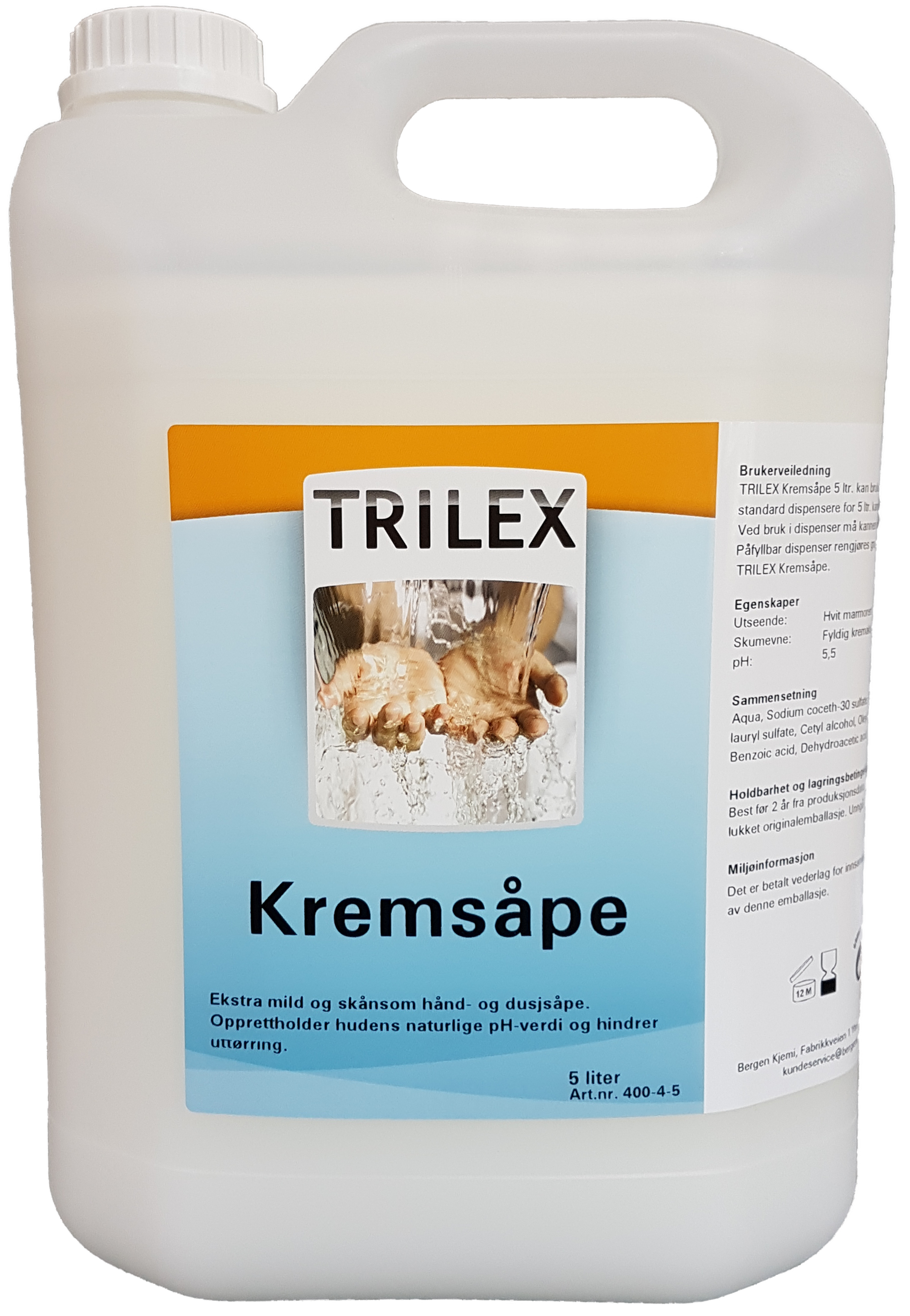 Trilex Kremsåpe 5 liter