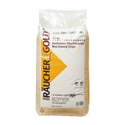 RÄUCHERGOLD® HBK 750-2000. 0,75-2,5mm Røykespon av bøk. 15kg