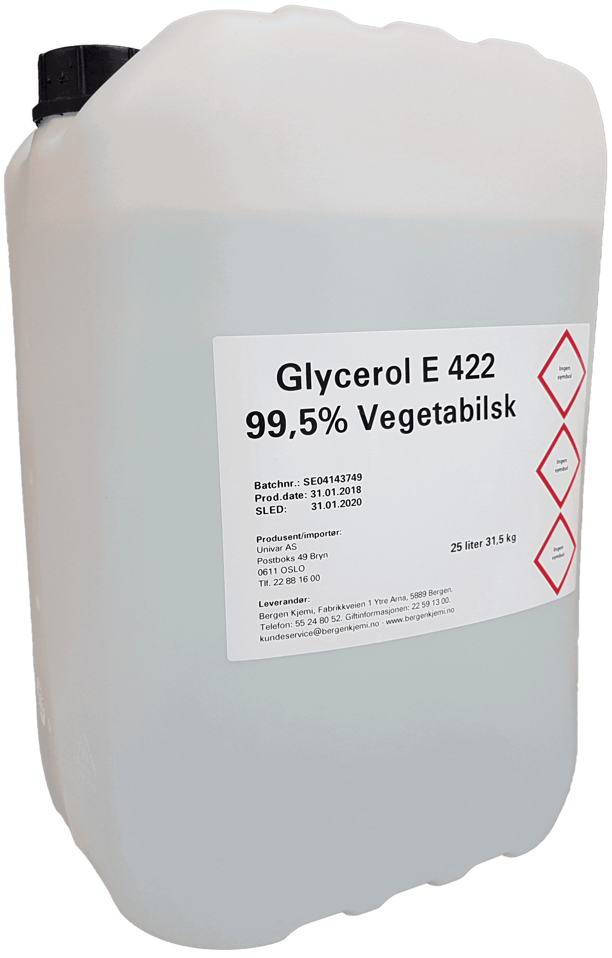 glycerol viscosity at 20 c